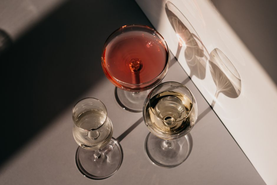 Fine Italian wine selection and collection with professional wine tasting presentation