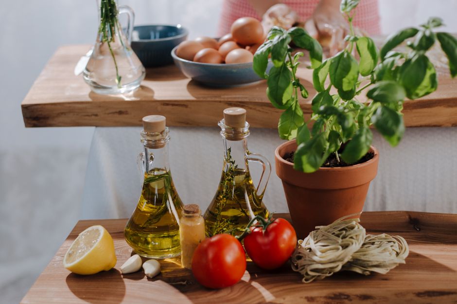 Traditional Italian ingredients showing quality and authenticity